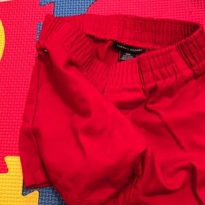 Tommy Hilfiger red shorts